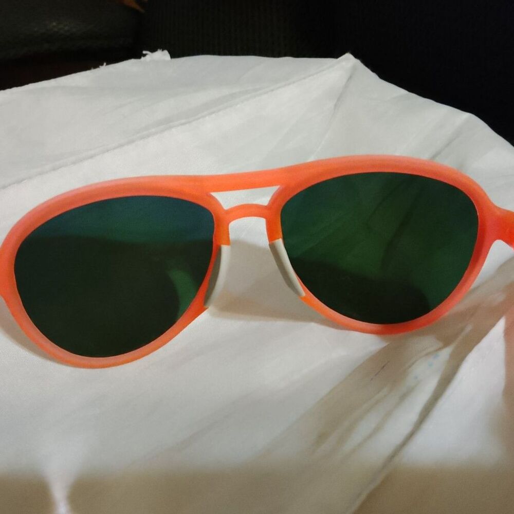 Unbranded Women's Orange and Purple Sunglasses - Picture 9 of 9